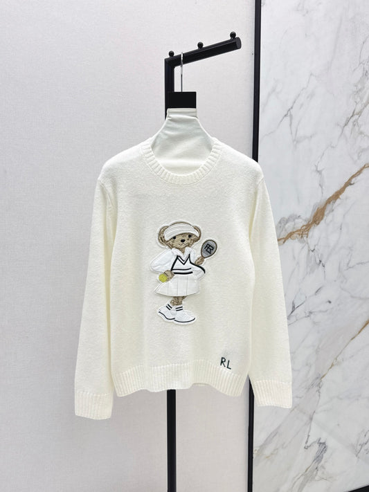 Ral 25fw embroidered sweater