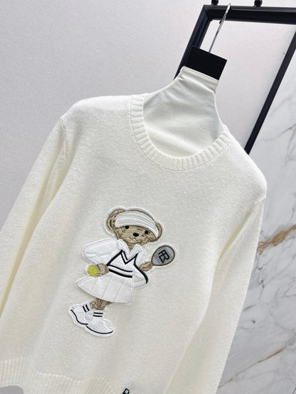 Ral 25fw embroidered sweater