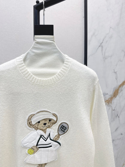 Ral 25fw embroidered sweater