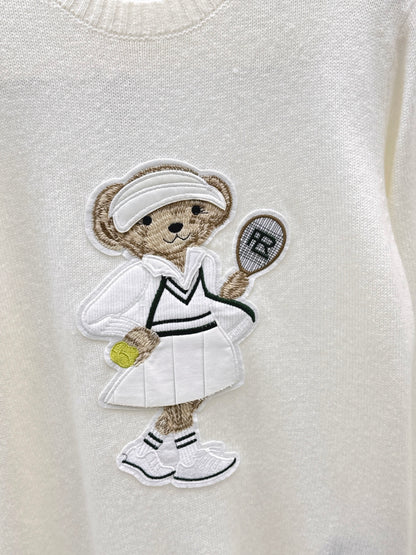 Ral 25fw embroidered sweater