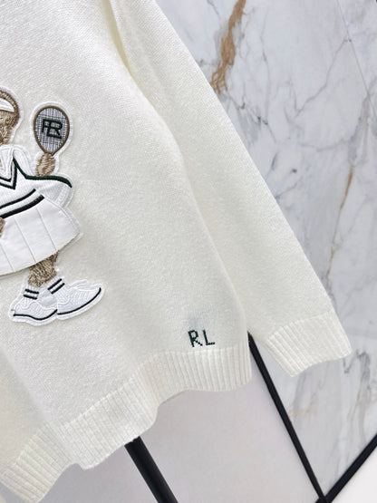 Ral 25fw embroidered sweater