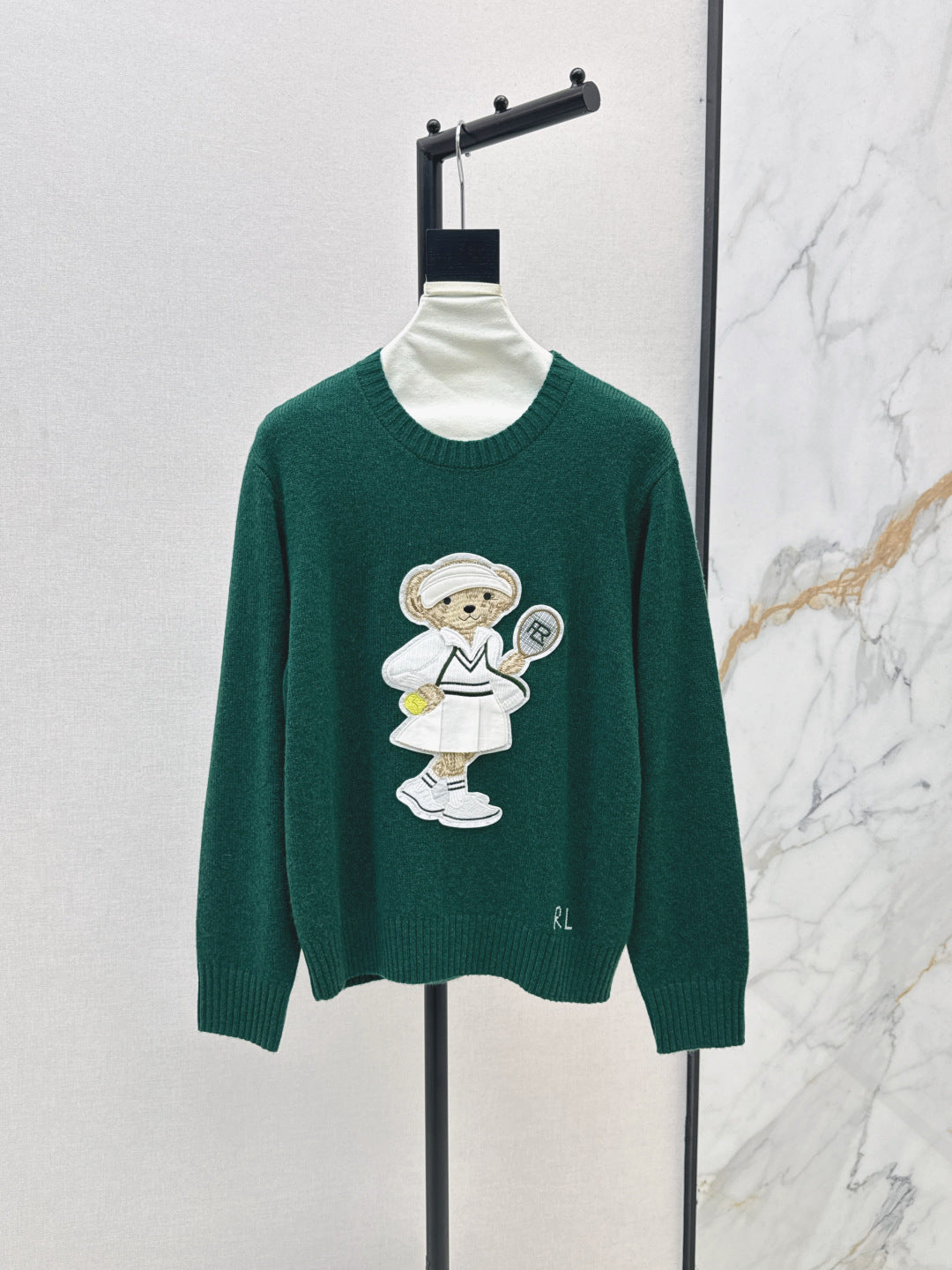 Ral 25fw embroidered sweater