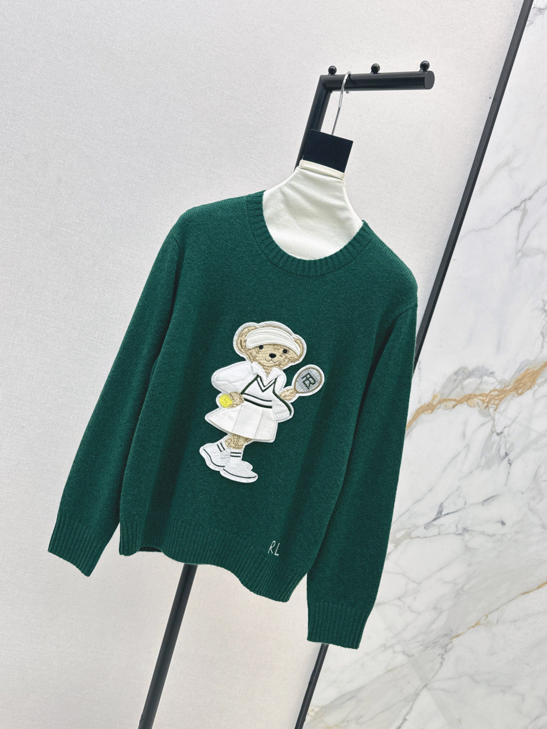 Ral 25fw embroidered sweater