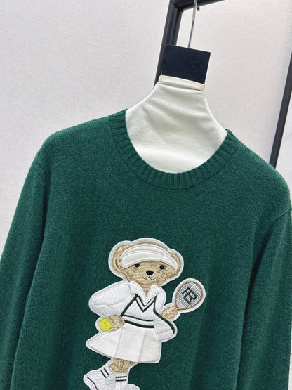 Ral 25fw embroidered sweater