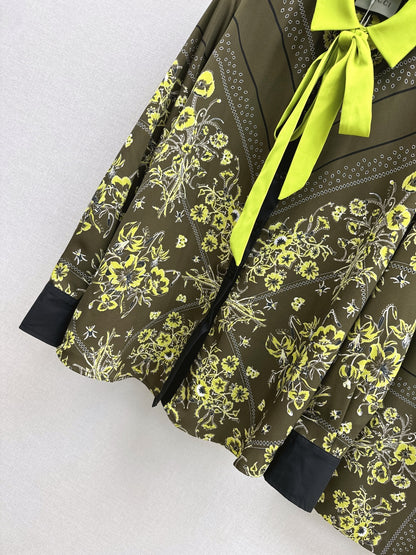 Guc 25fw floral shirt