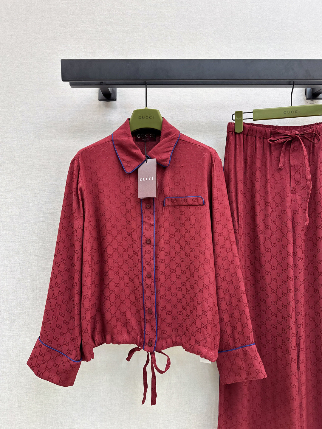 Guc 25fw jacquard suit