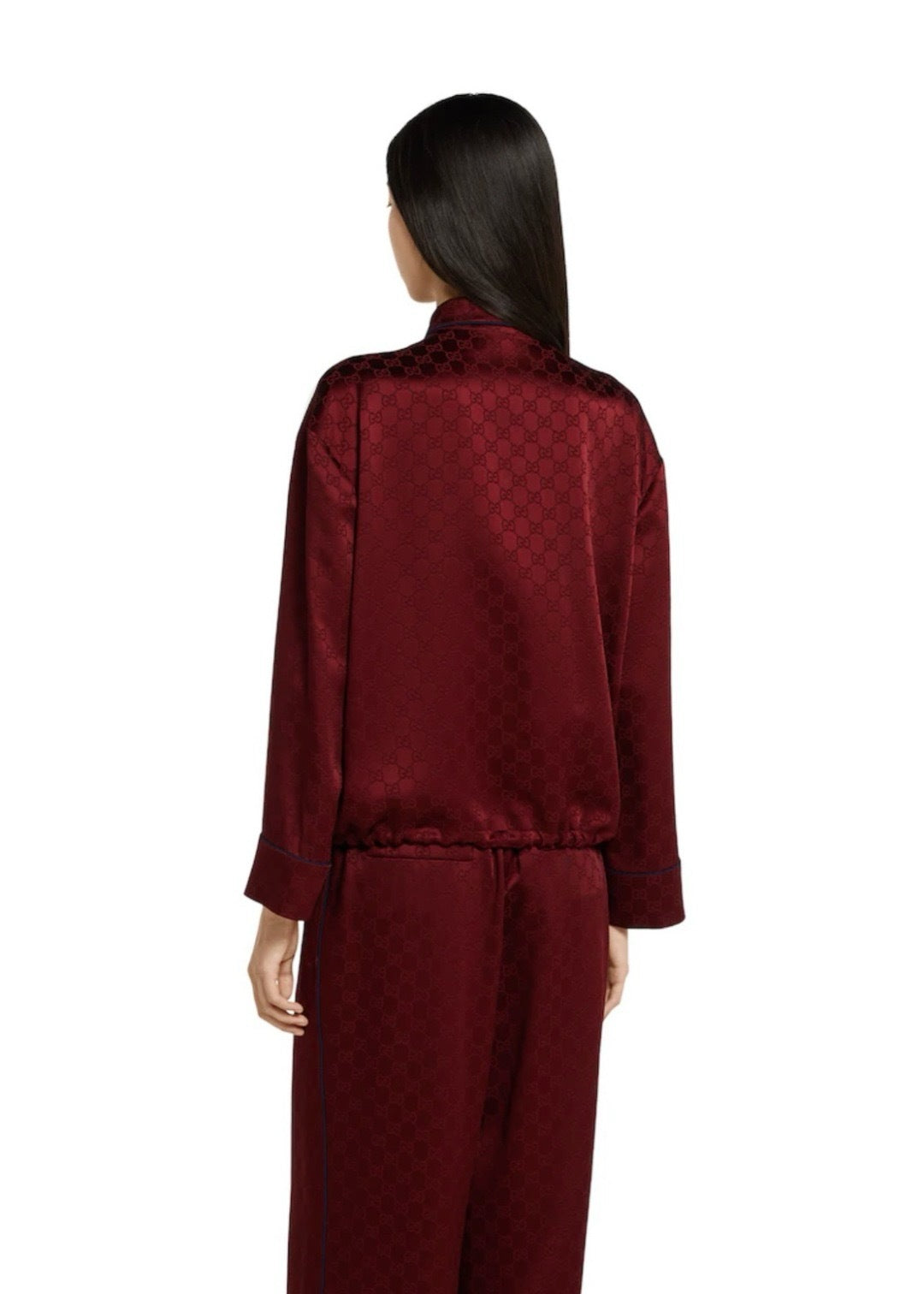 Guc 25fw jacquard suit