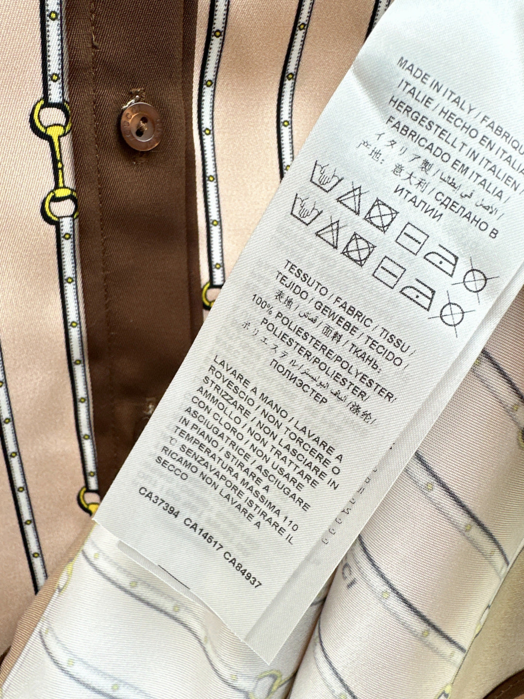 Guc 25fw print suit