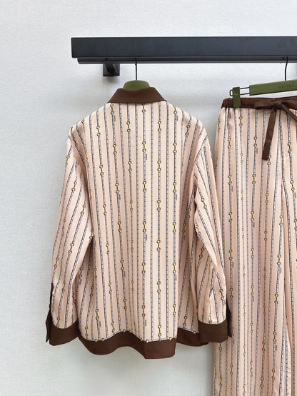 Guc 25fw print suit