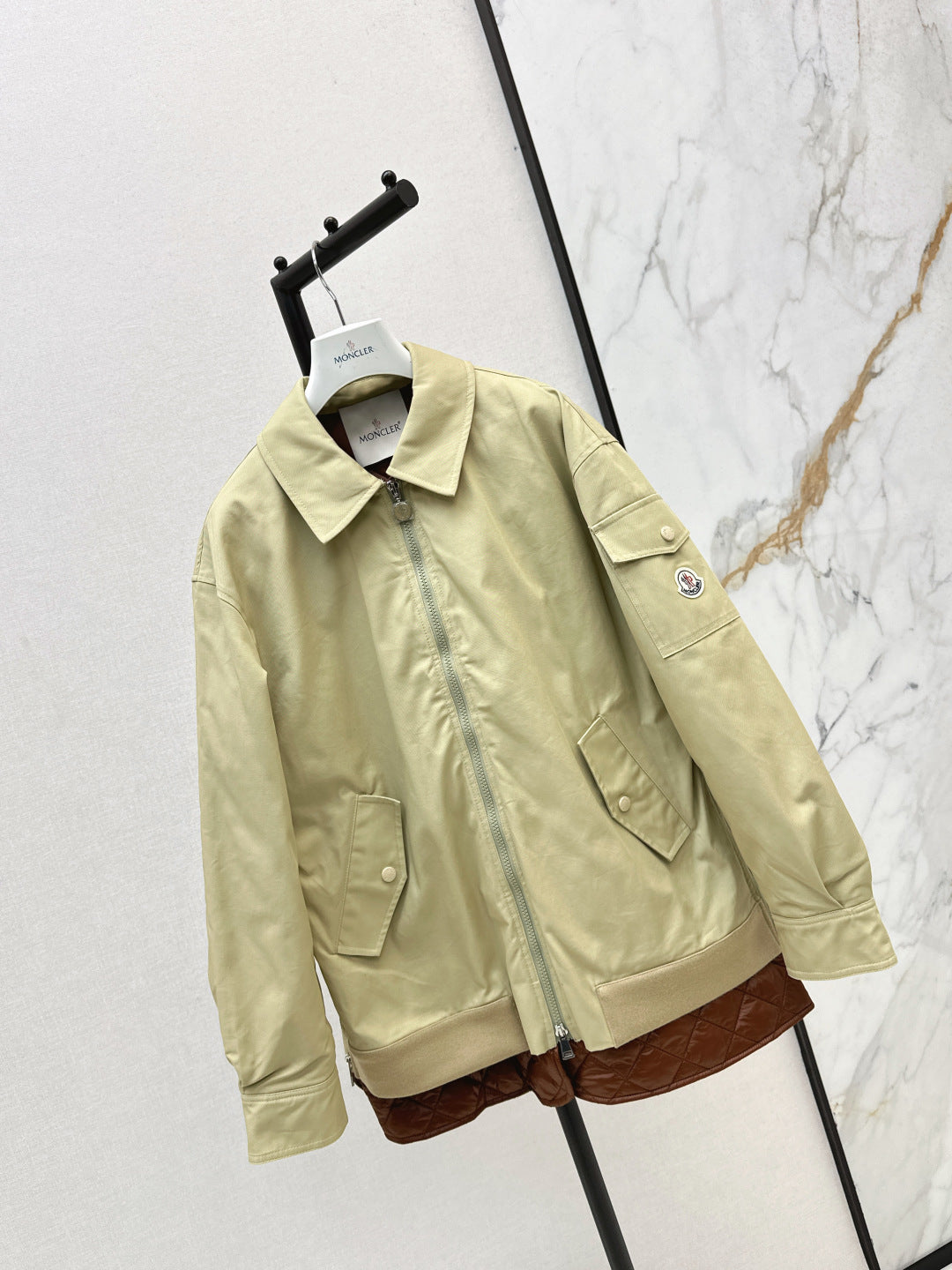 Monc 25fw patchwork jacket