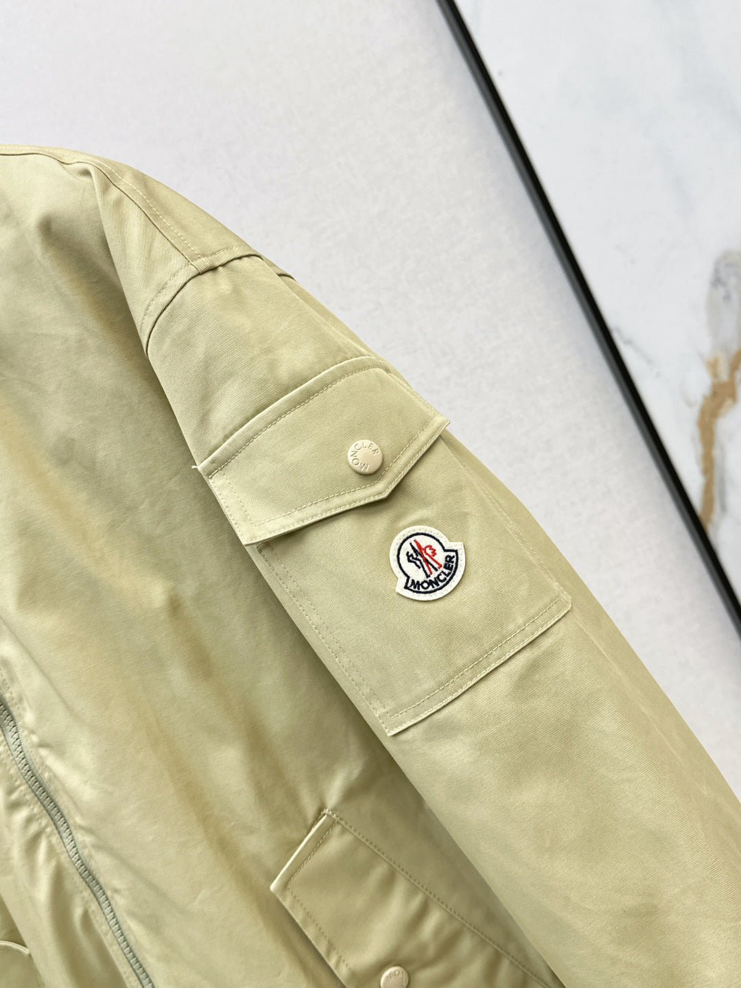 Monc 25fw patchwork jacket