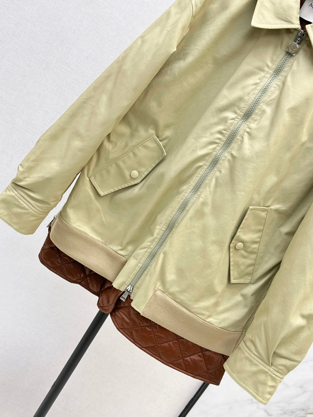 Monc 25fw patchwork jacket