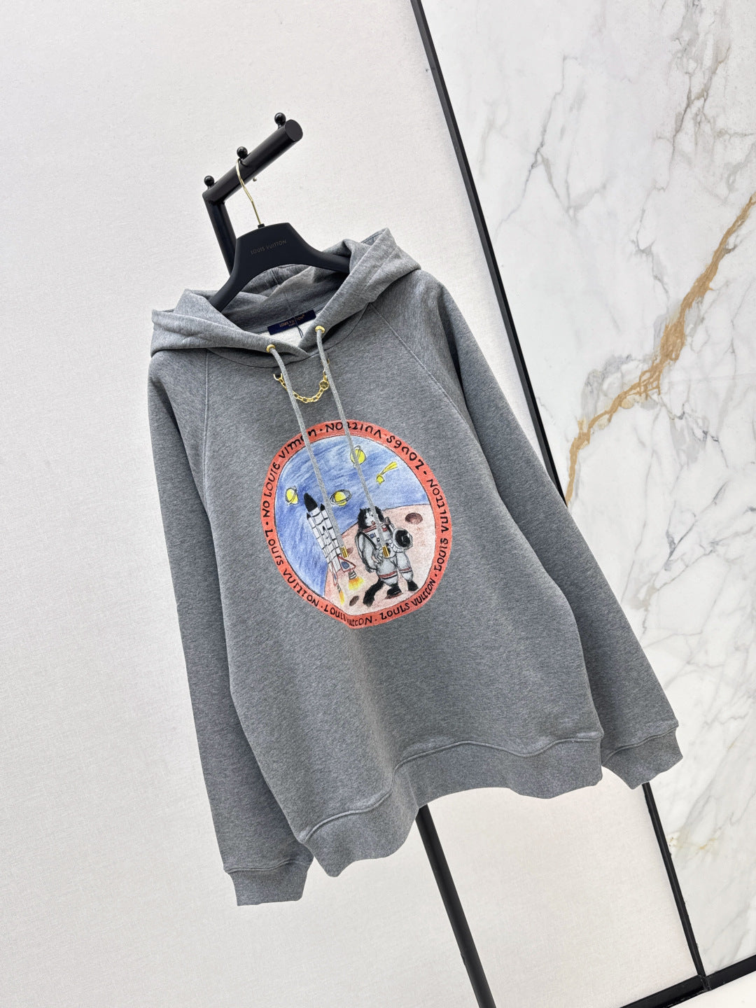 Lou 25fw inted hoodie