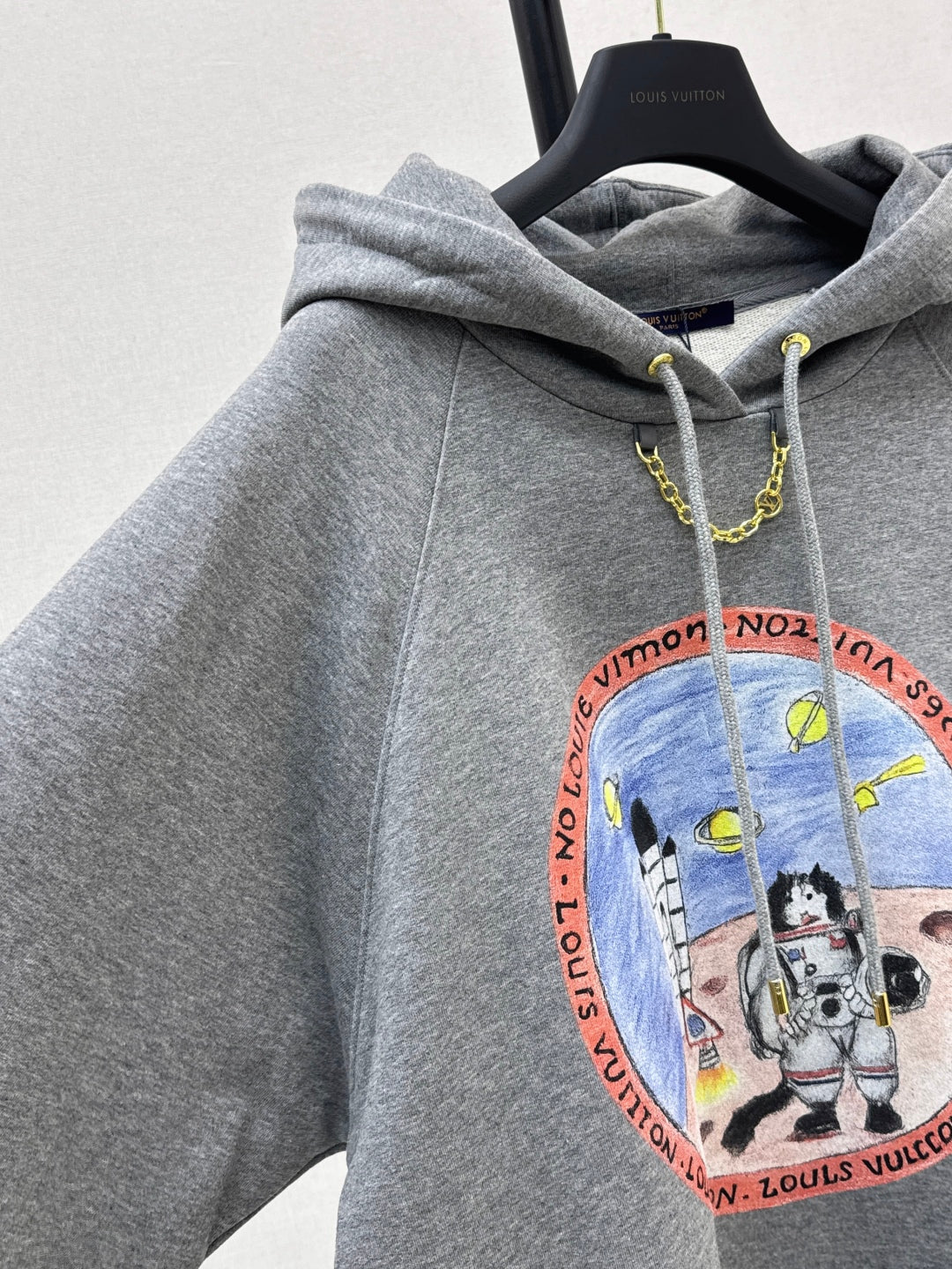 Lou 25fw inted hoodie