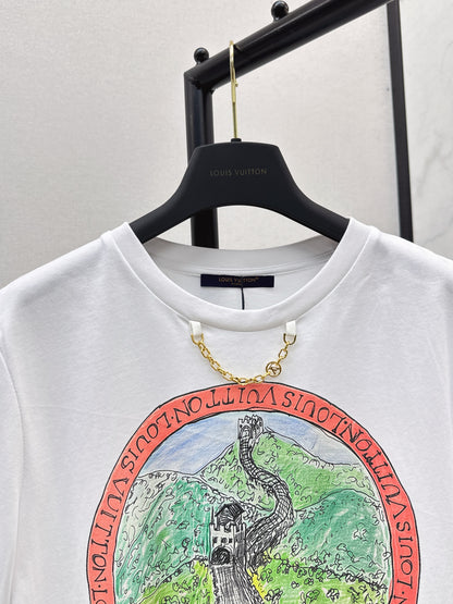 Lou 25ss printed t-shirt