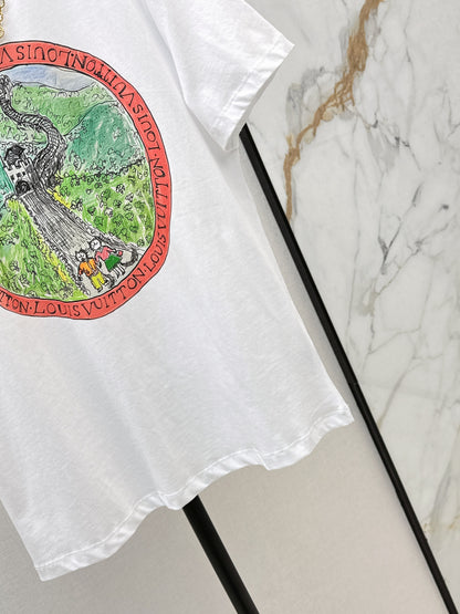 Lou 25ss printed t-shirt