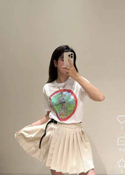 Lou 25ss printed t-shirt