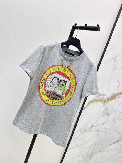 Lou 25ss printed t-shirt