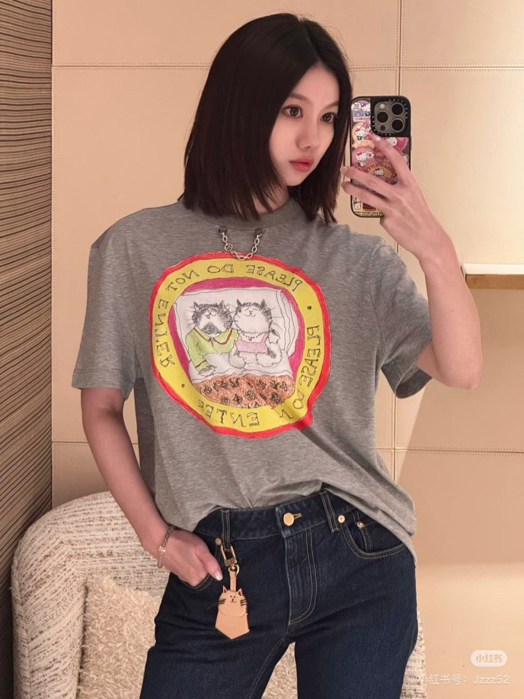 Lou 25ss printed t-shirt