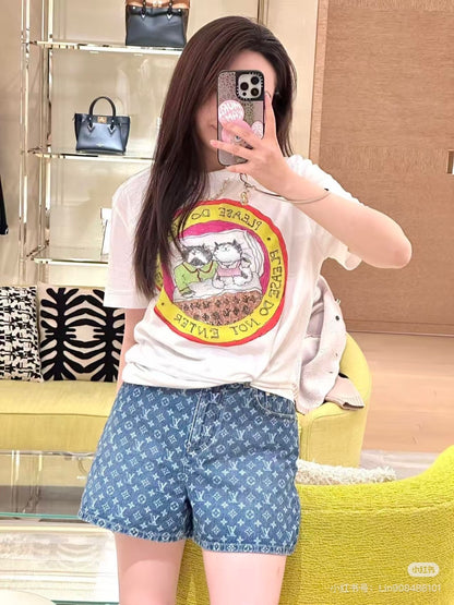 Lou 25ss printed t-shirt