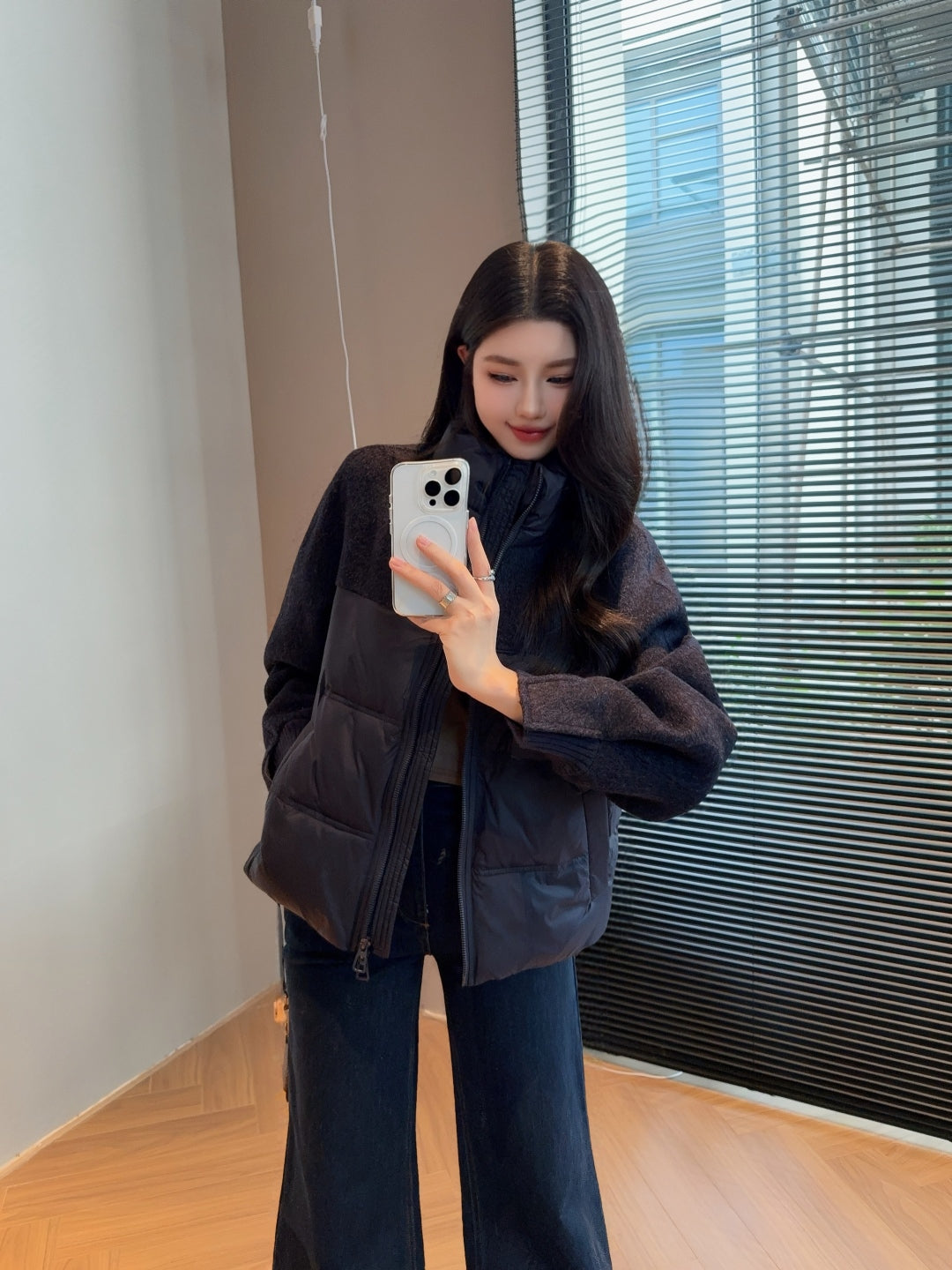 Max 25fw Cashmere dwon jacket