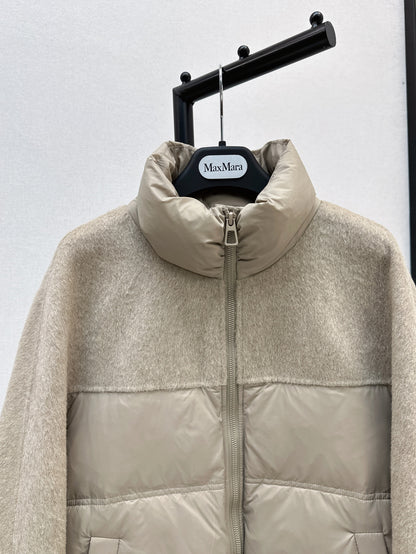 Max 25fw Cashmere dwon jacket