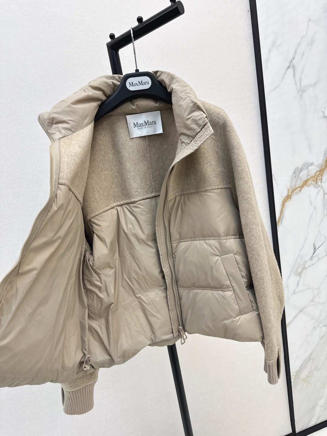 Max 25fw Cashmere dwon jacket
