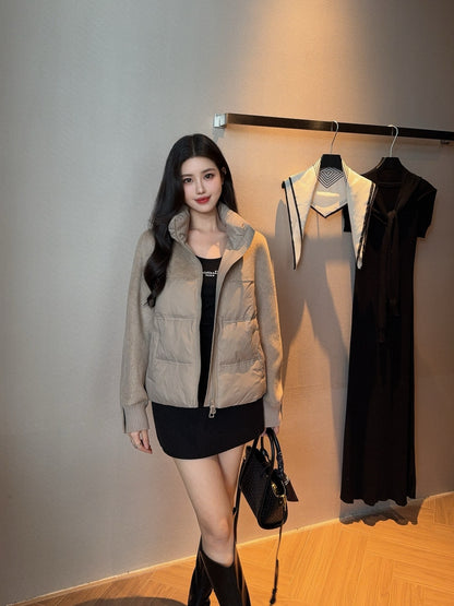 Max 25fw Cashmere dwon jacket