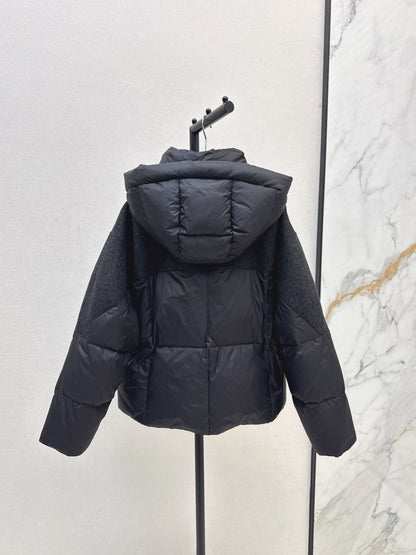 Max 25fw patchwork down jacket