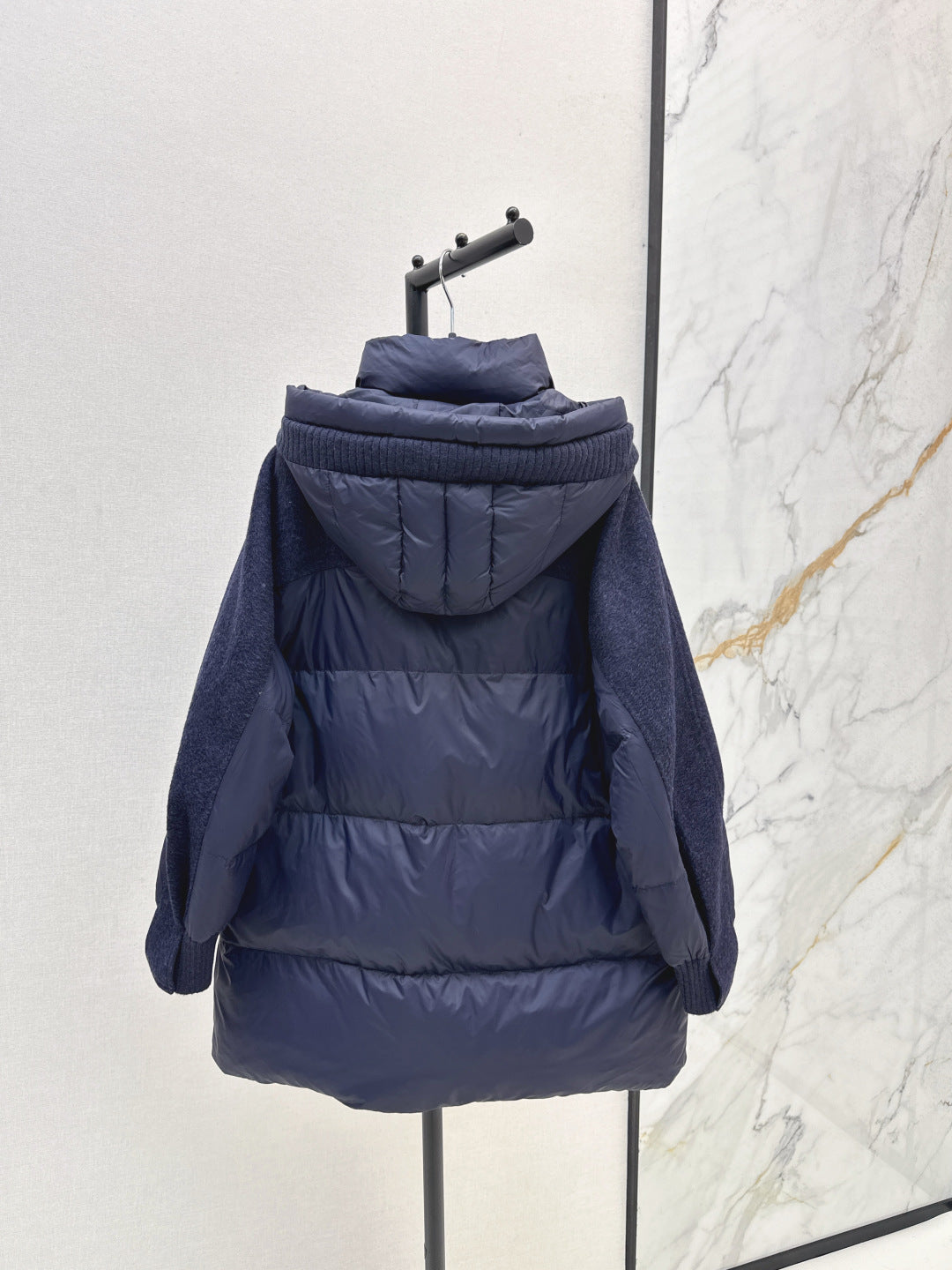 Max 25fw patchwork down jacket
