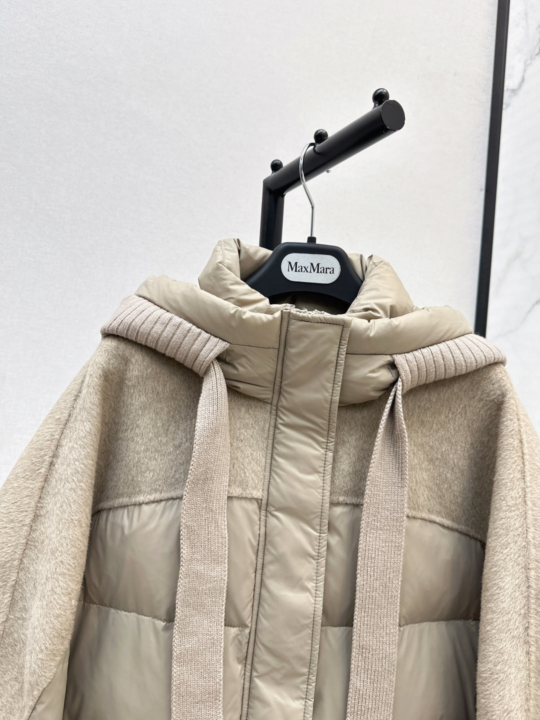 Max 25fw patchwork down jacket