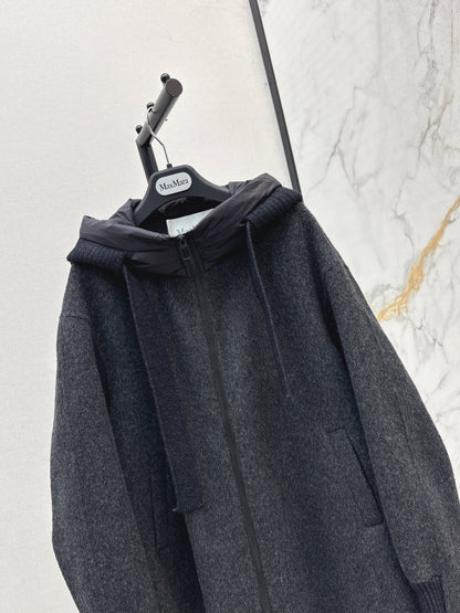 Max 25fw hooded jacket