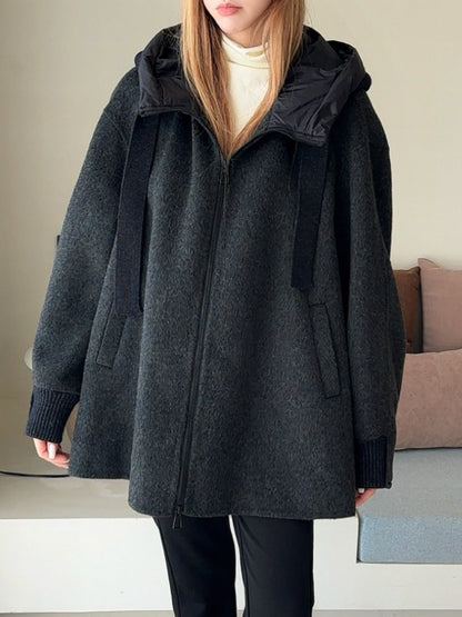 Max 25fw hooded jacket
