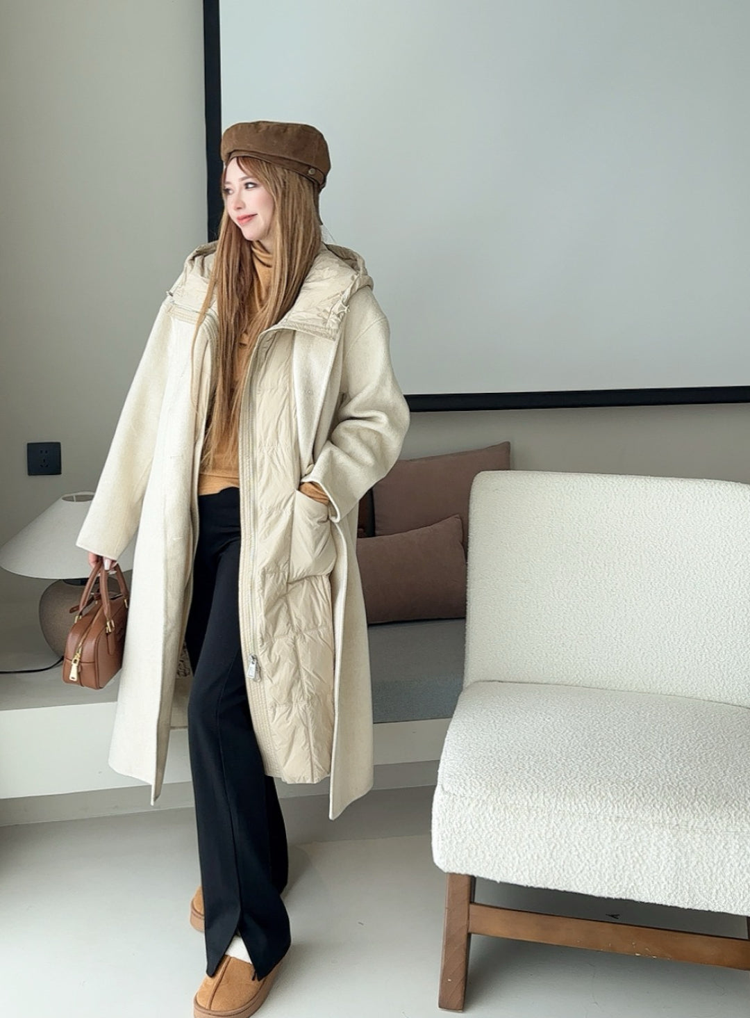 Max 25fw  vest coat set