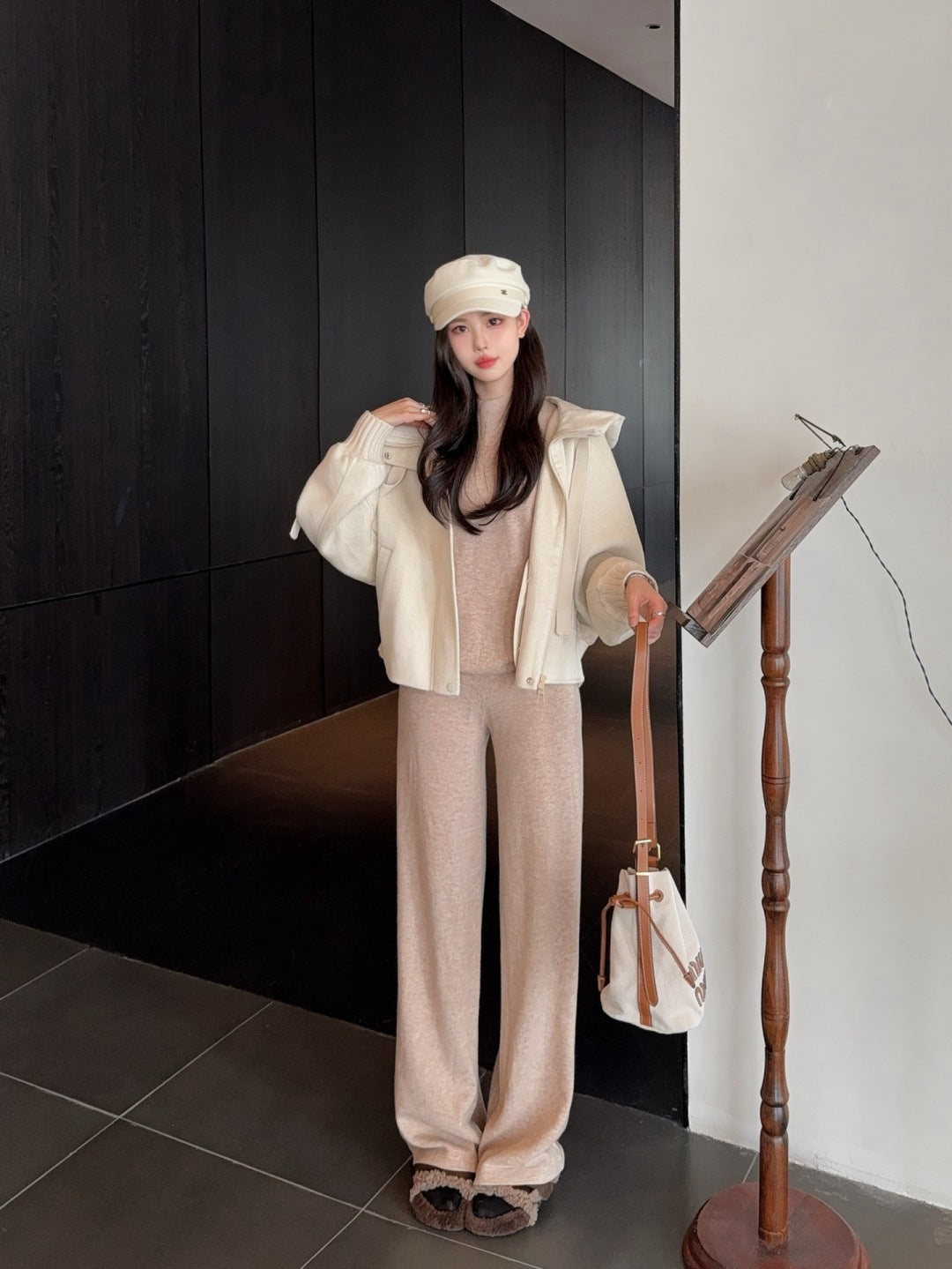 Max 25fw Hooded jacket