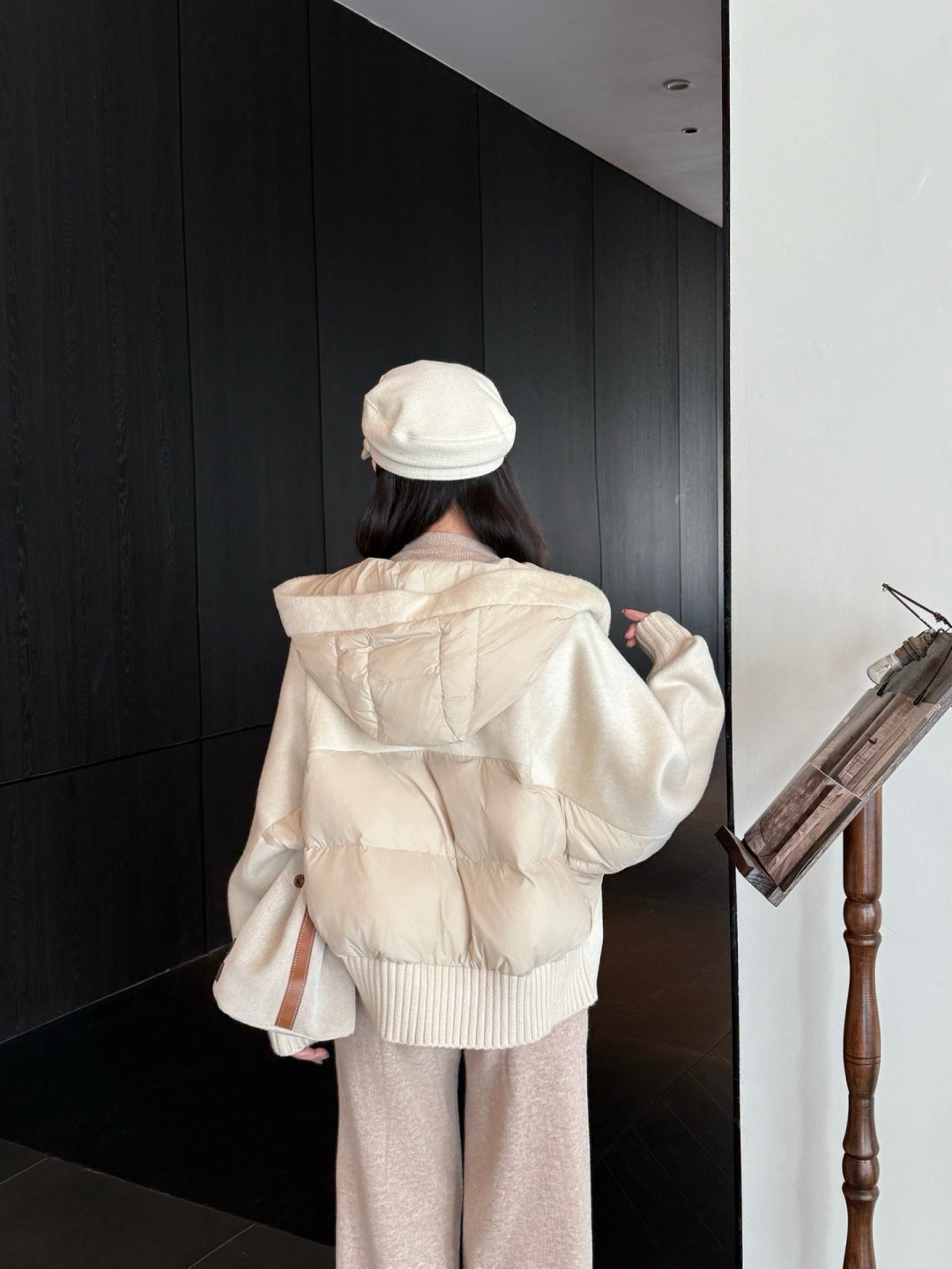 Max 25fw Hooded jacket
