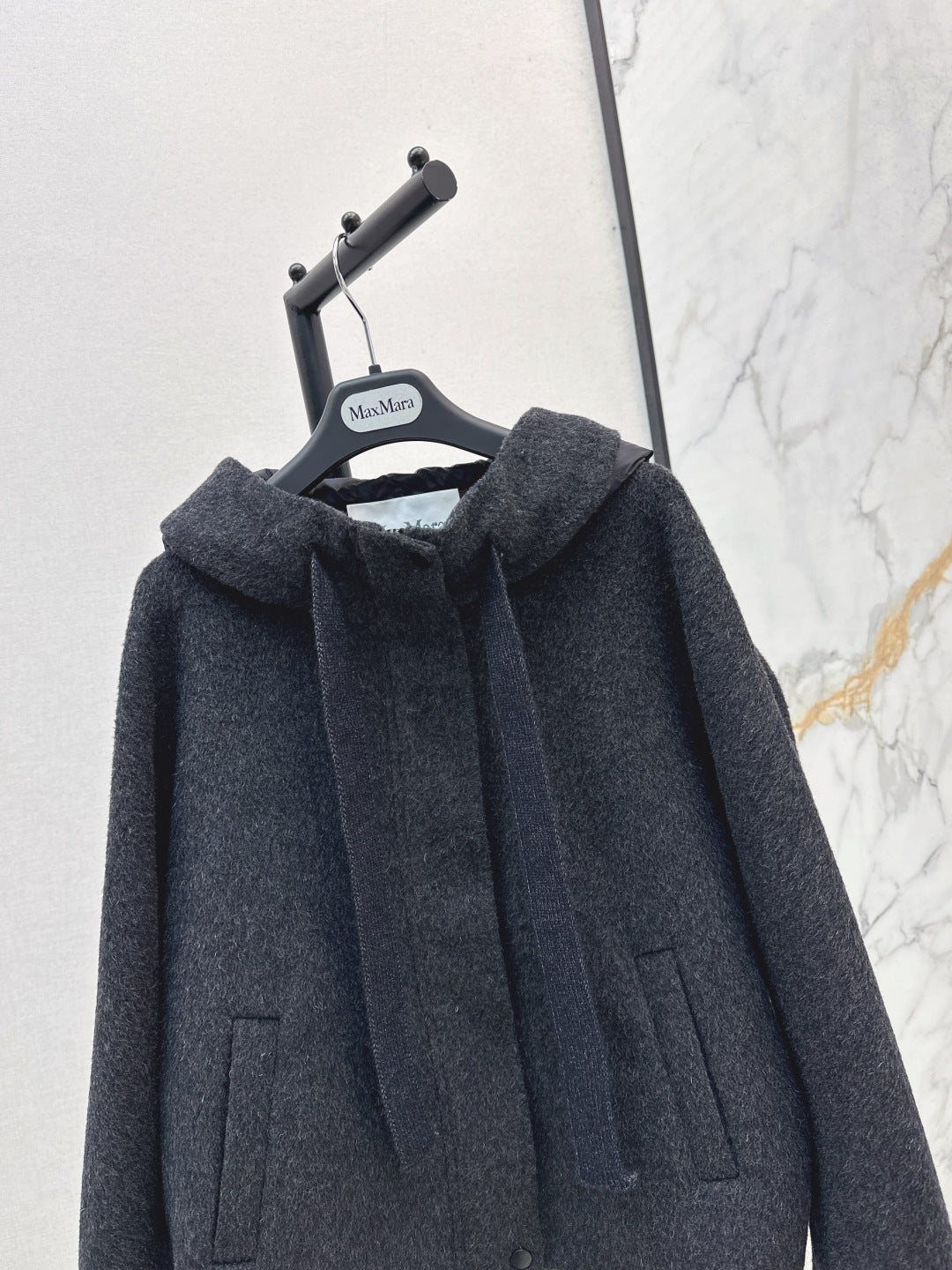 Max 25fw Hooded jacket