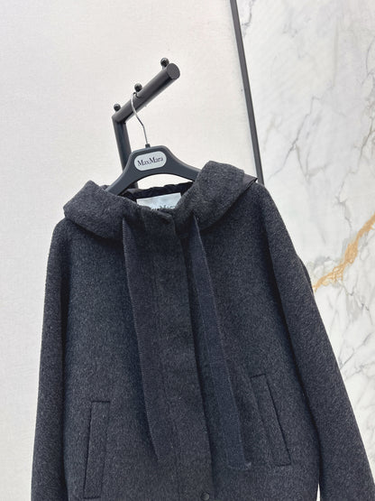 Max 25fw Hooded jacket