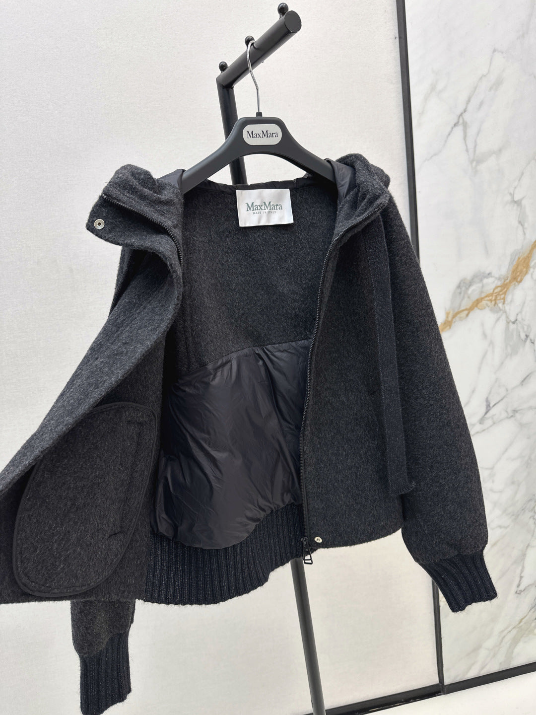 Max 25fw Hooded jacket