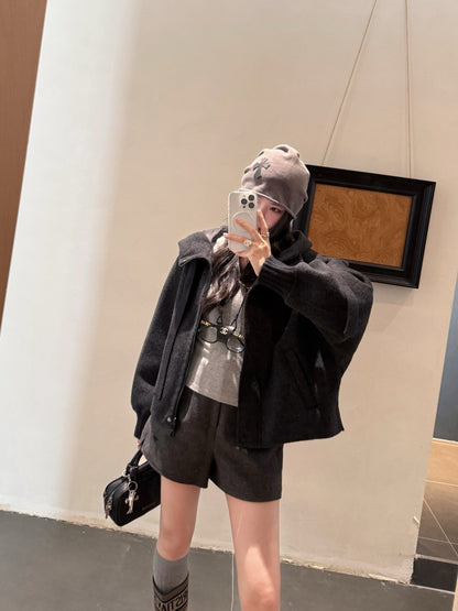 Max 25fw Hooded jacket