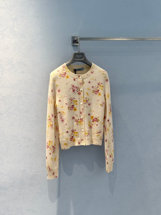 Pra 25fw Knitted cardigan