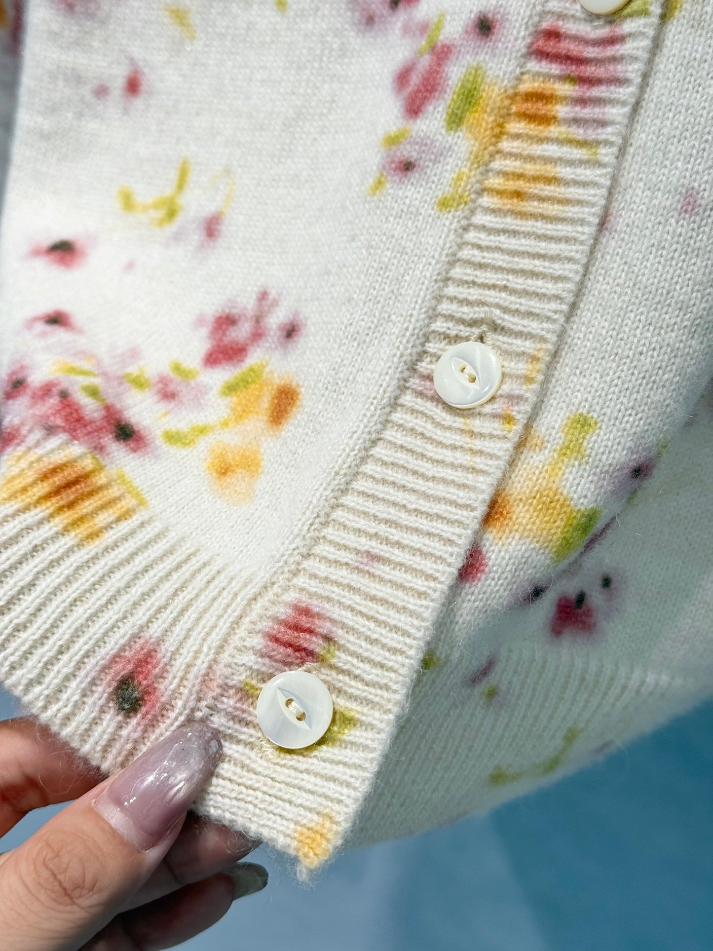 Pra 25fw Knitted cardigan