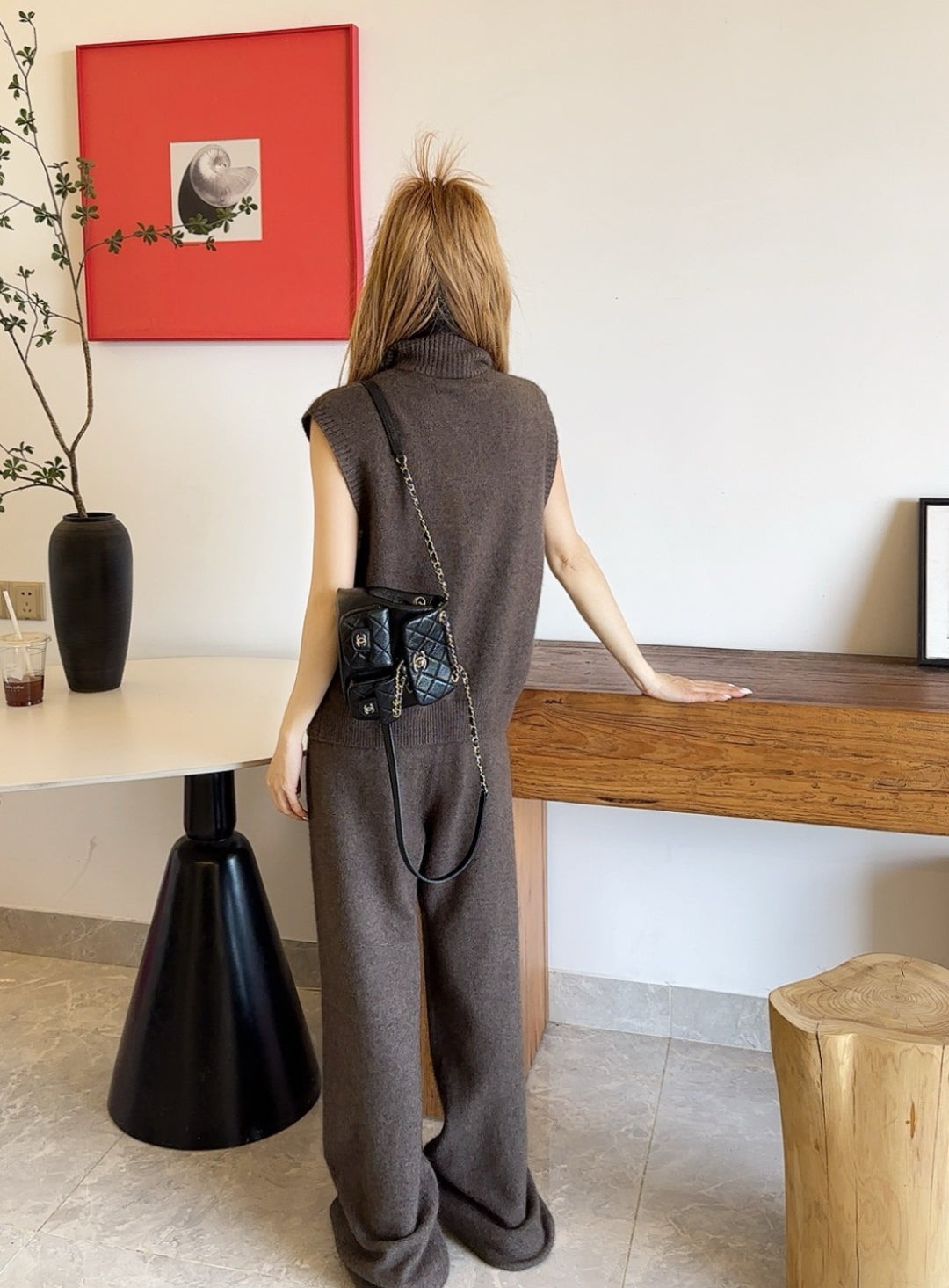 Her 25fw wool suit