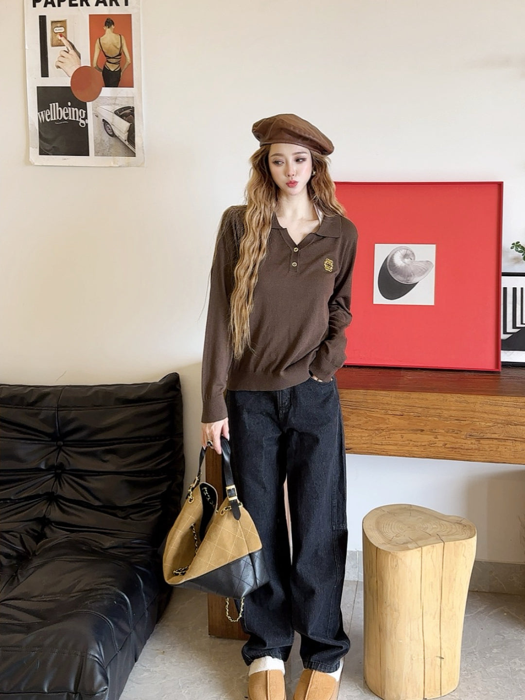 Loe 25fw wool sweater
