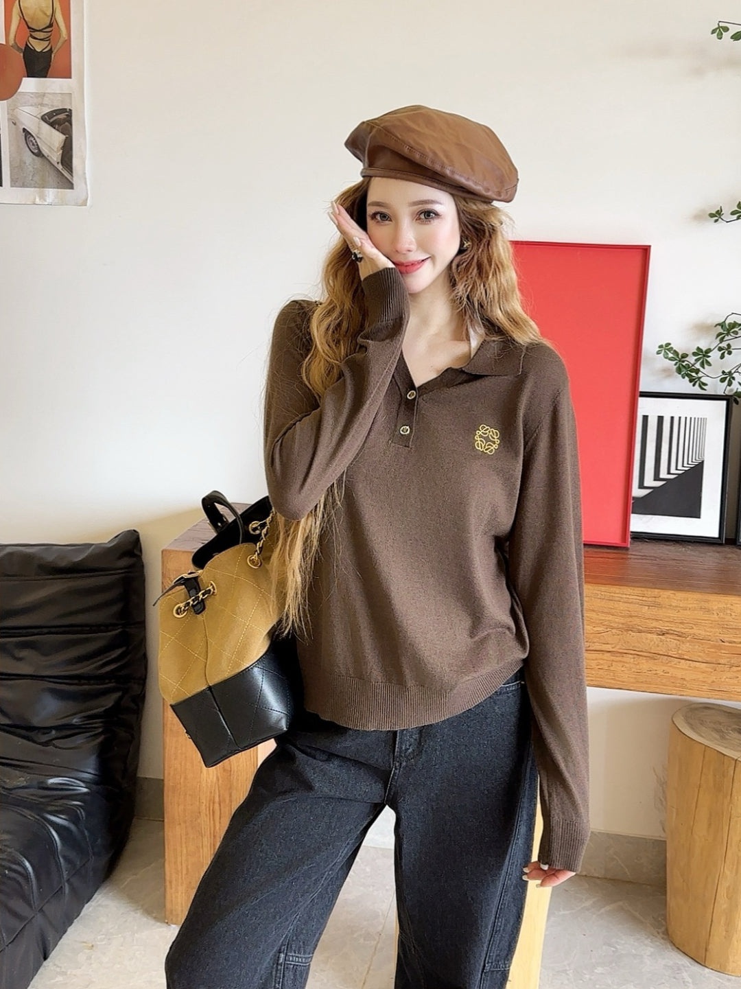 Loe 25fw wool sweater