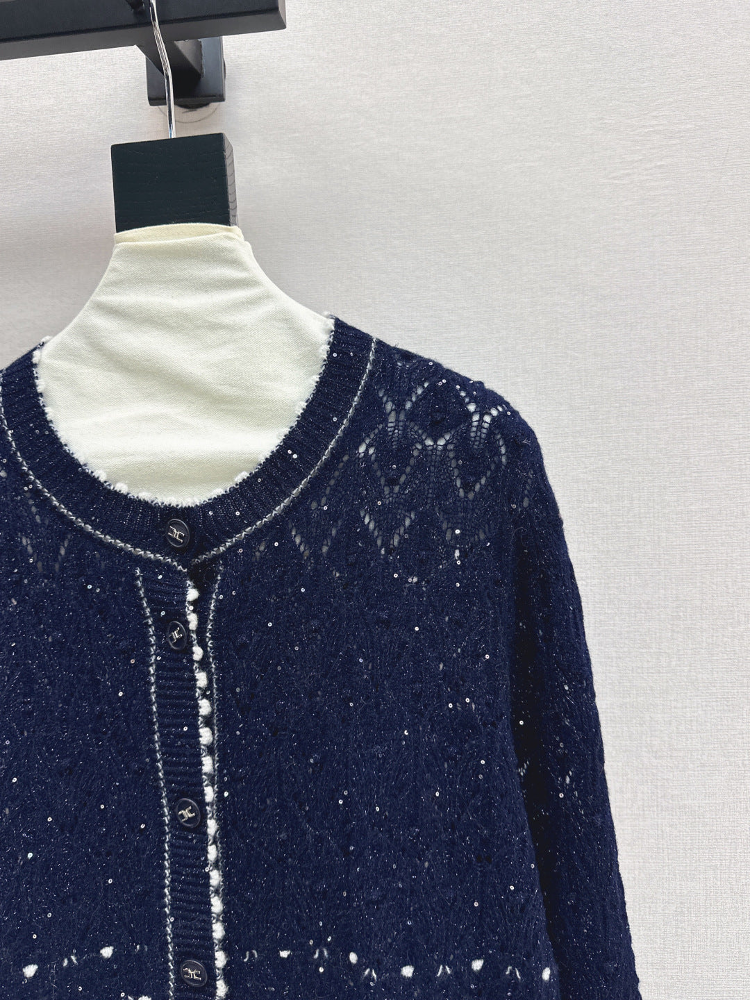 Chan 25fw knitted cardigan