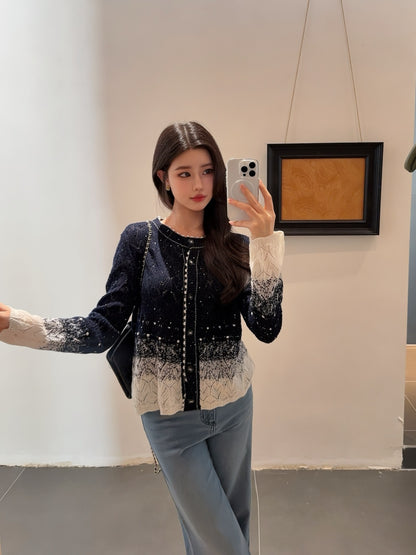 Chan 25fw knitted cardigan