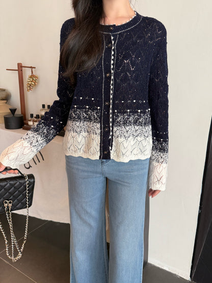 Chan 25fw knitted cardigan