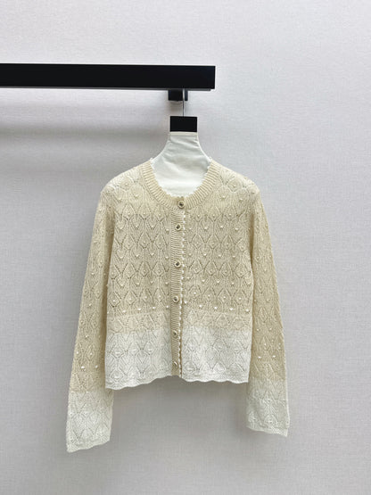 Chan 25fw knitted cardigan
