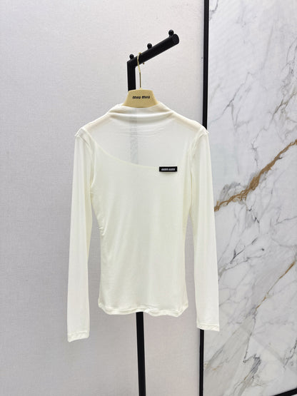 Miu 25fw mesh bottoming shirt